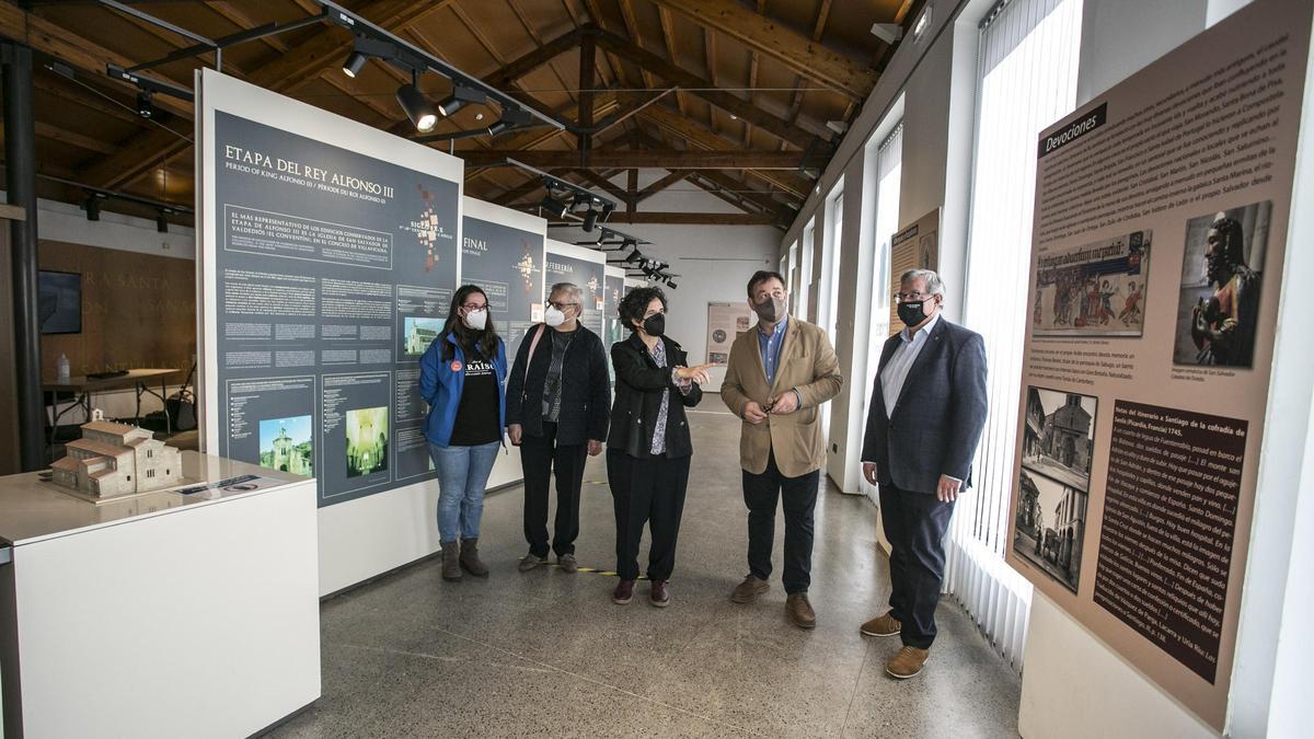 Así es la muestra sobre el Camino de Santiago que se expone en el Centro de Interpretación del Naranco