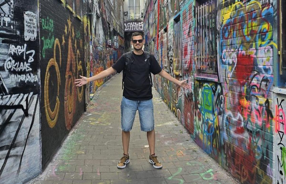 Alberto Justo, representante de la murga infantil Mamelones.