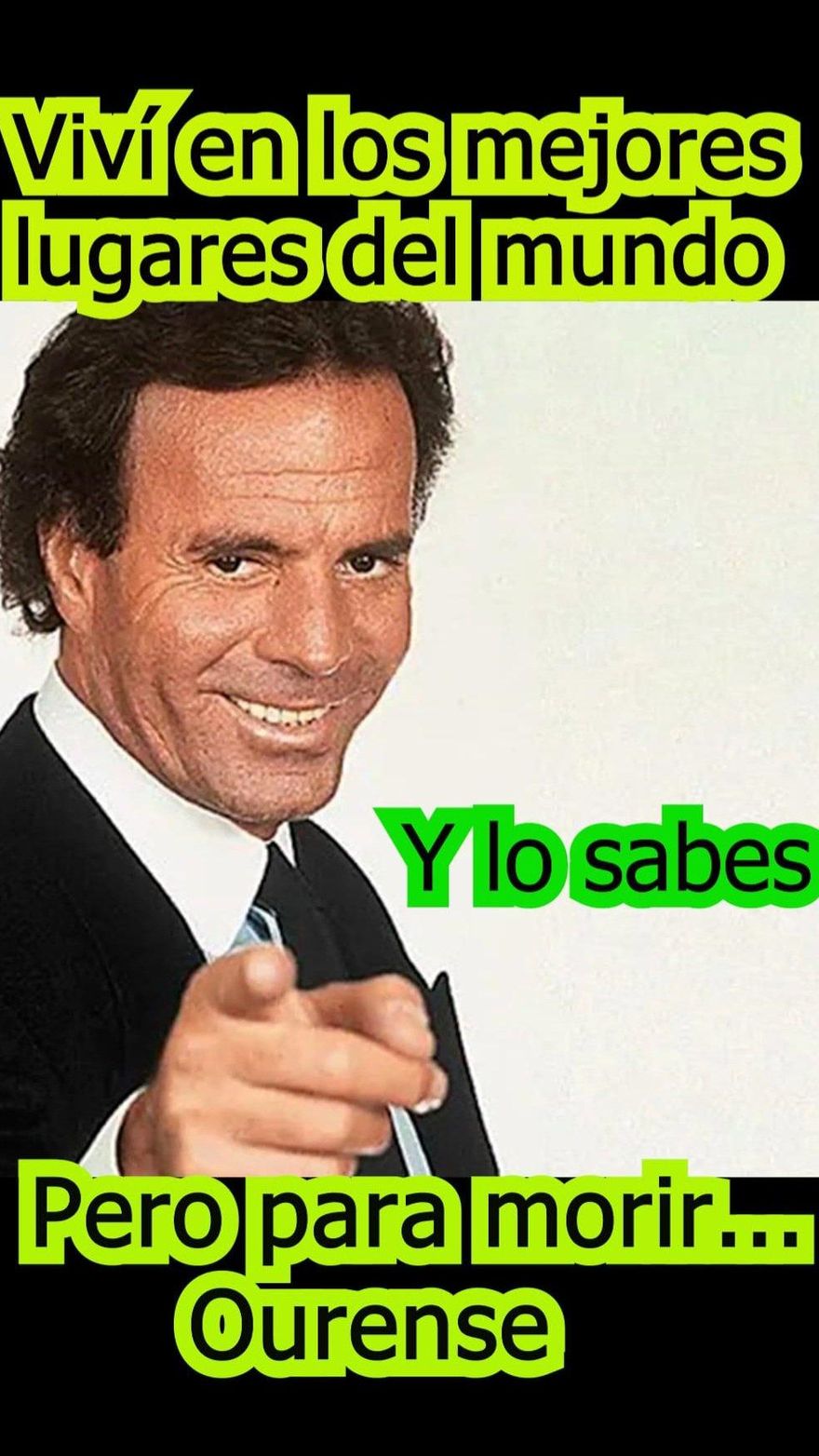 Este primero de mes es el día de Julio Iglesias... y lo sabes
