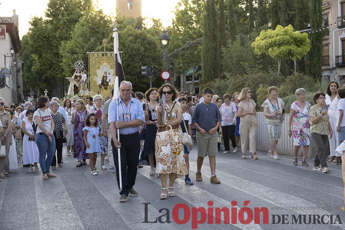 Procesión de la Virgen del Carmen en Caravaca