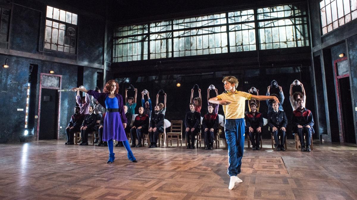 Un momento del musical 'Billy Elliot' estrenado en España en Madrid en 2017.