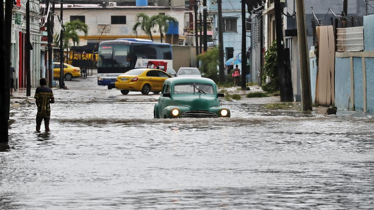 Efectos del huracán 'Idalia' en Cuba