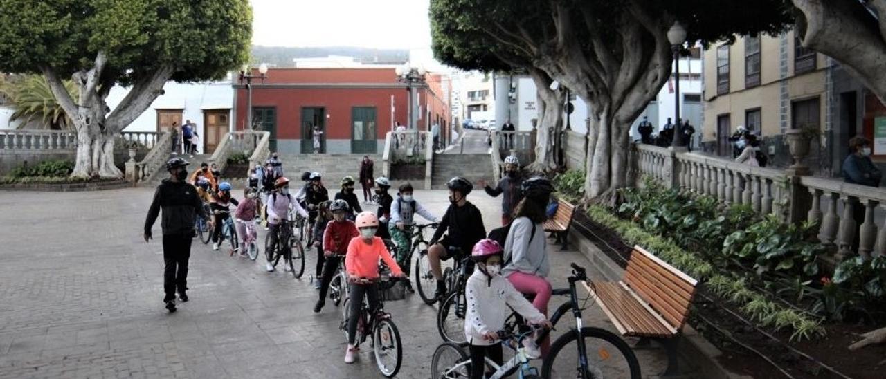 Salida en bicicleta Almácigo-Guía de Isora.