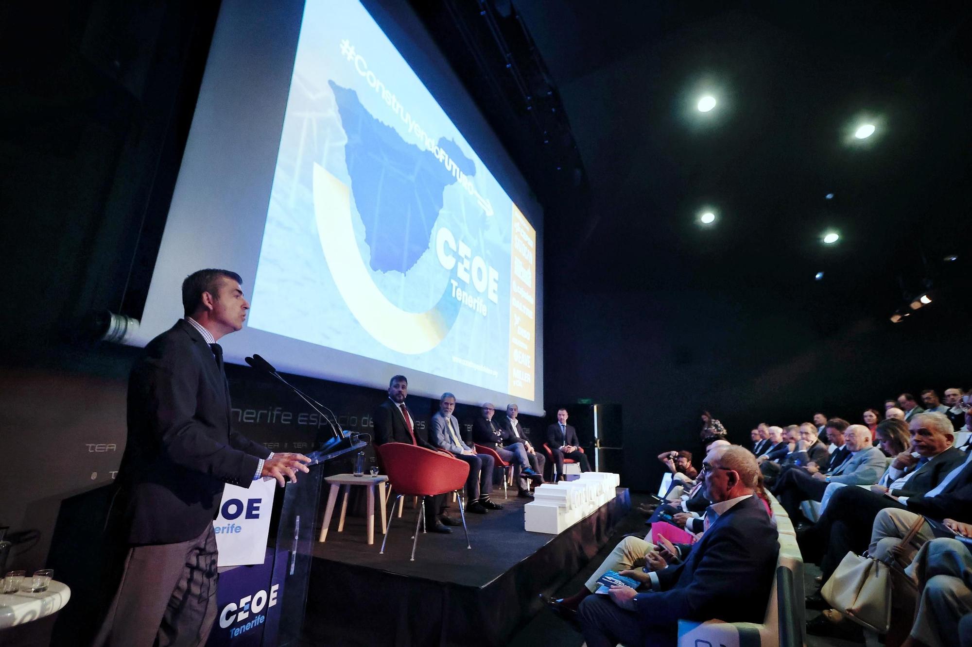 Foro 'Construyendo futuro' organizado por EL DÍA y la CEOE-Tenerife