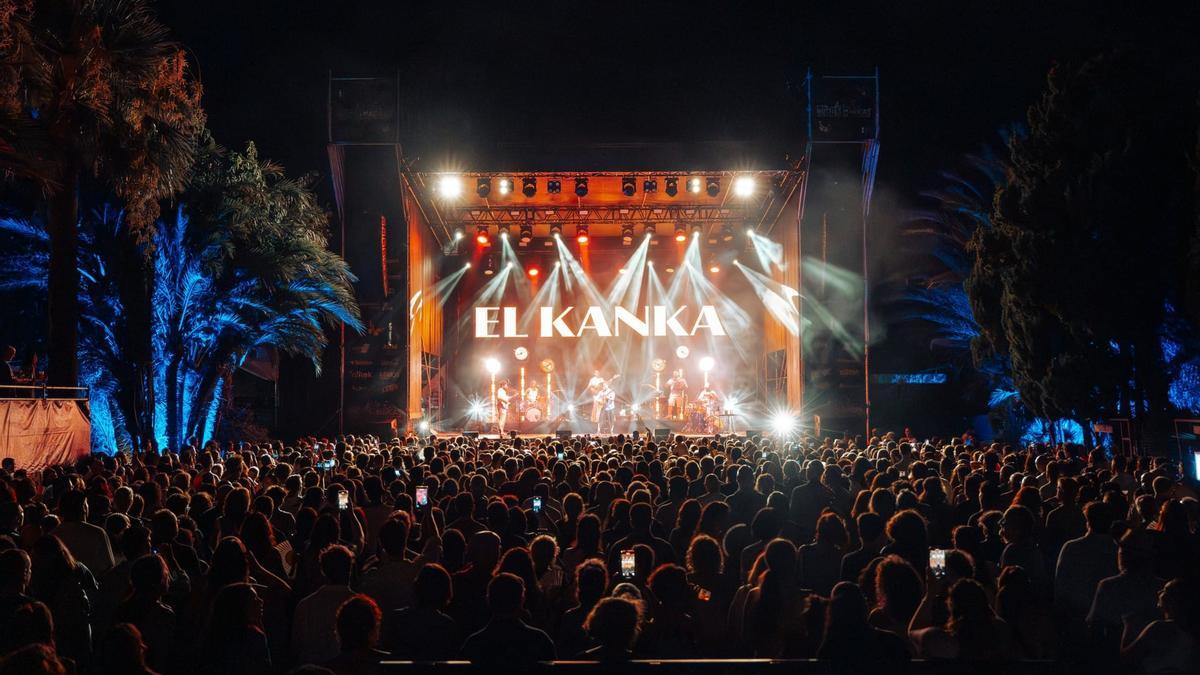 Foto de archivo del Festival Noches Mágicas 2025 con la actuación de El Kanka.