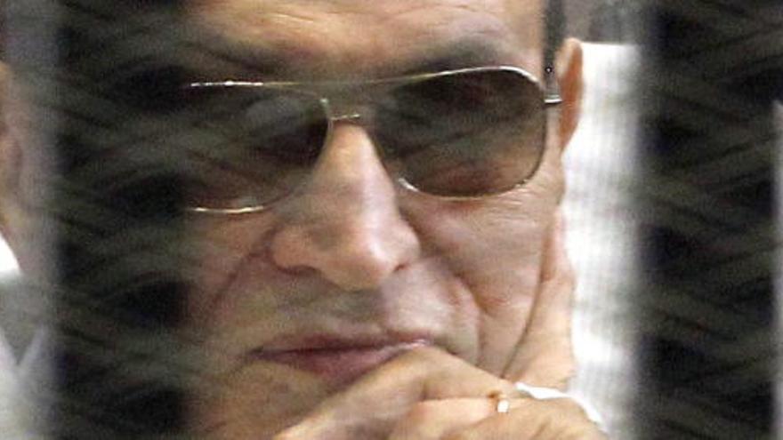 Mubarak en una imagen del pasado mes de abril.
