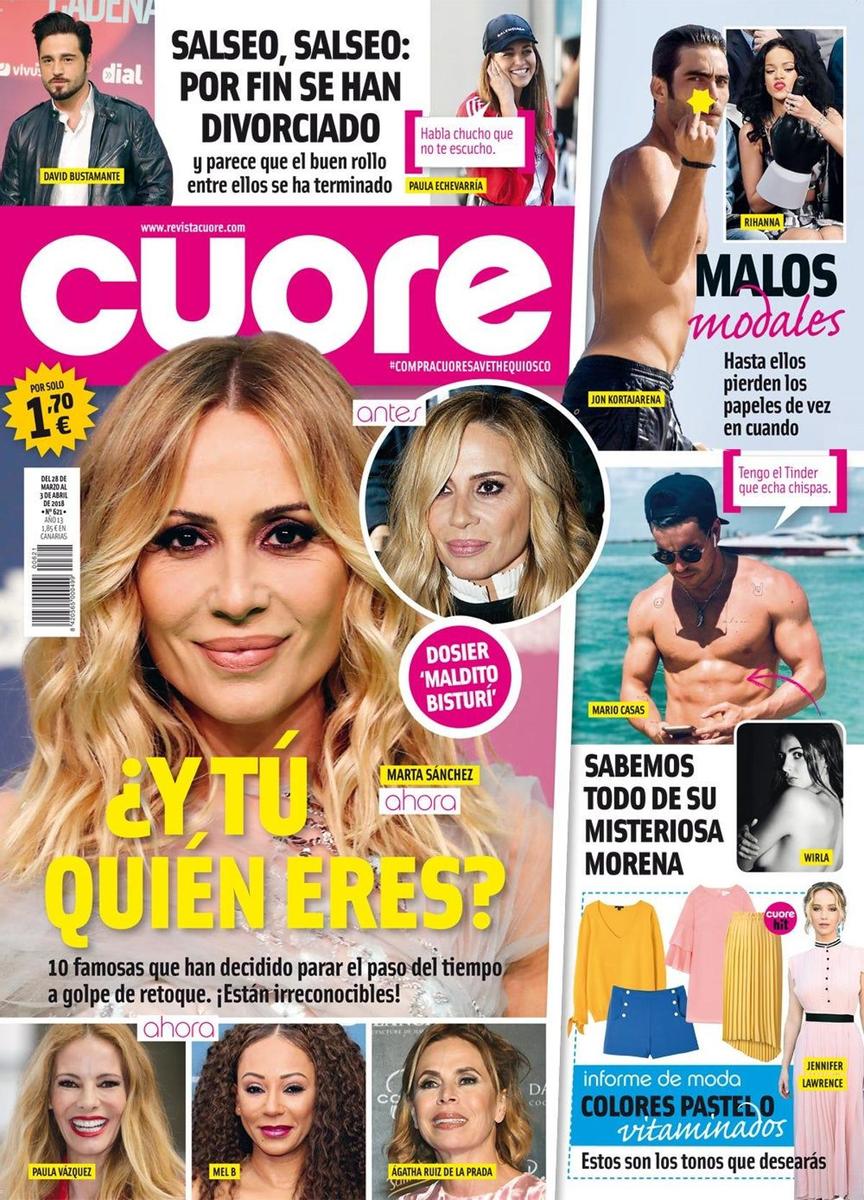 Portada número 621 de Revista Cuore