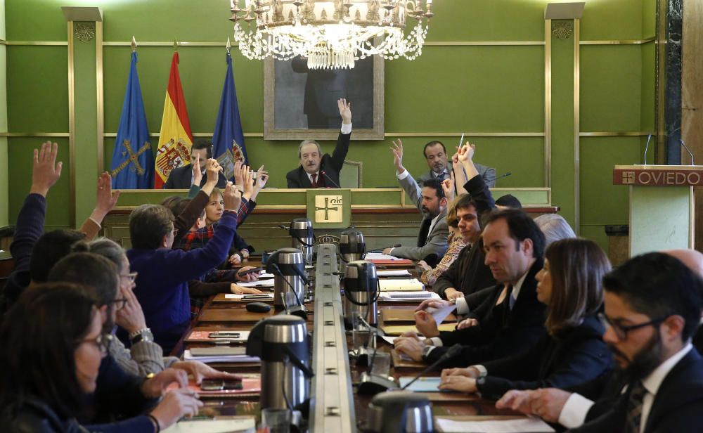 Pleno del Ayuntamiento de Oviedo