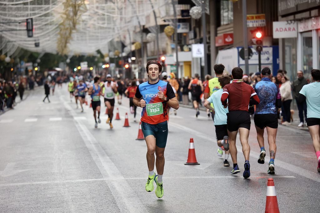 Las imágenes de la San Silvestre 2024 en Murcia
