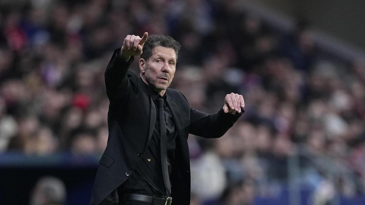 Simeone: "Es importante ganar antes del partido del martes"
