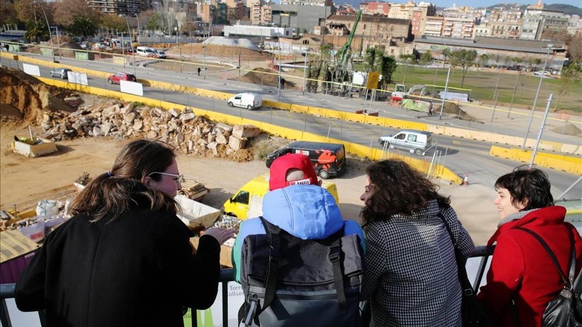 Mirador de la plaza de las Glòries