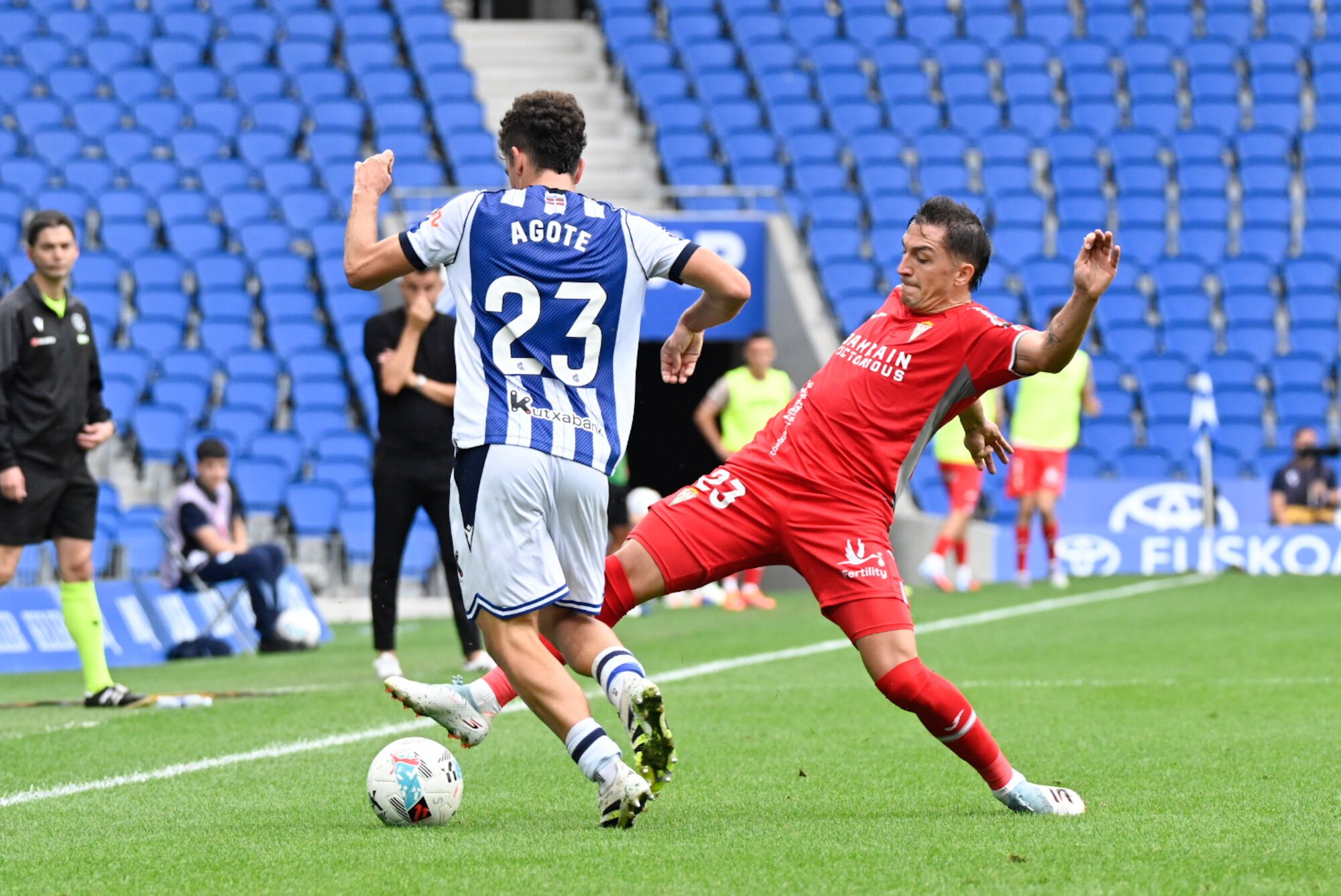 El partido Real Sociedad B-Córdoba CF, en imágenes