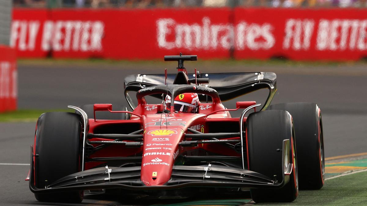 El piloto monegasco Charles Leclerc.