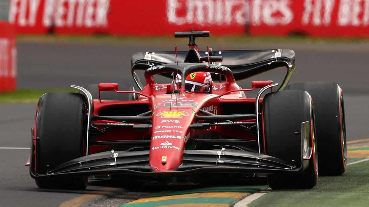 El piloto monegasco Charles Leclerc.