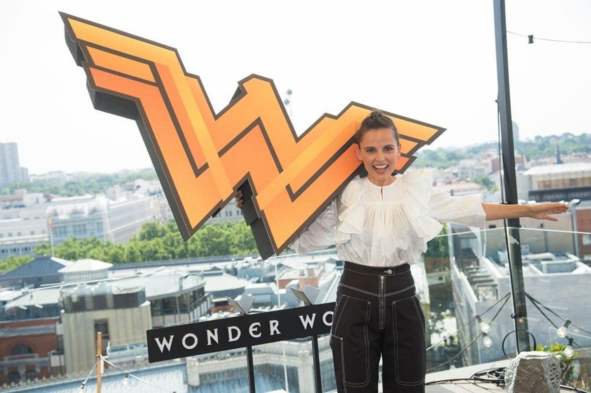 Elena Anaya en la presentación de Wonder Woman