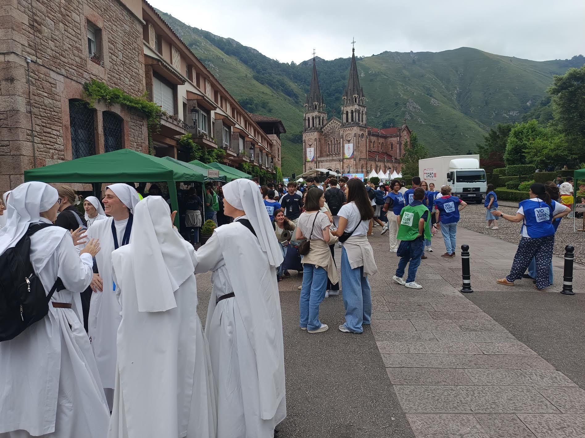 Jornada Eucarística Mariana en Covadonga