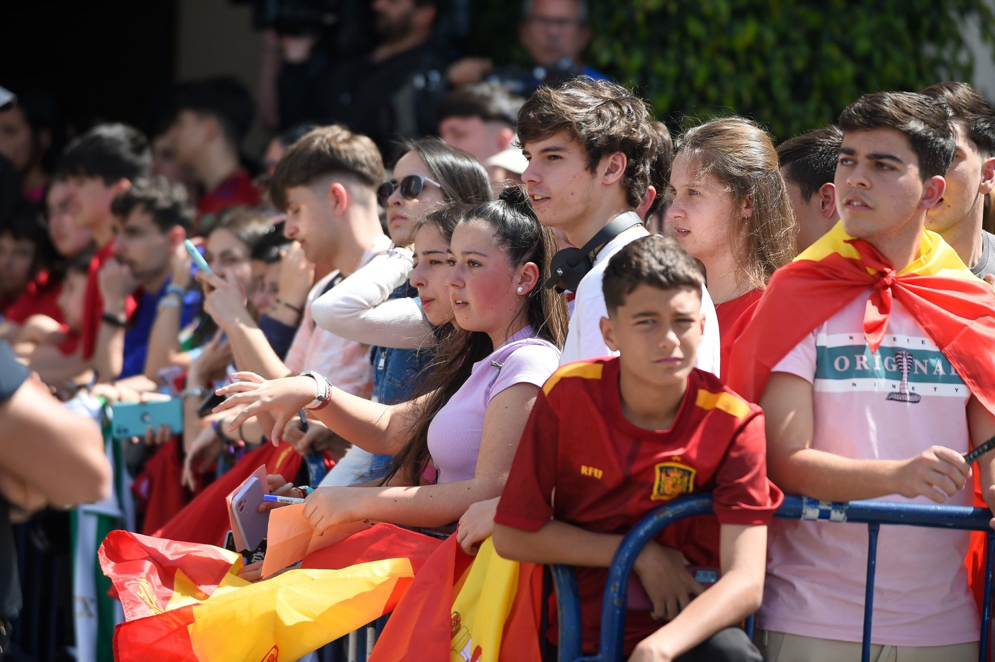 La Selección Española de fútbol llega a Málaga