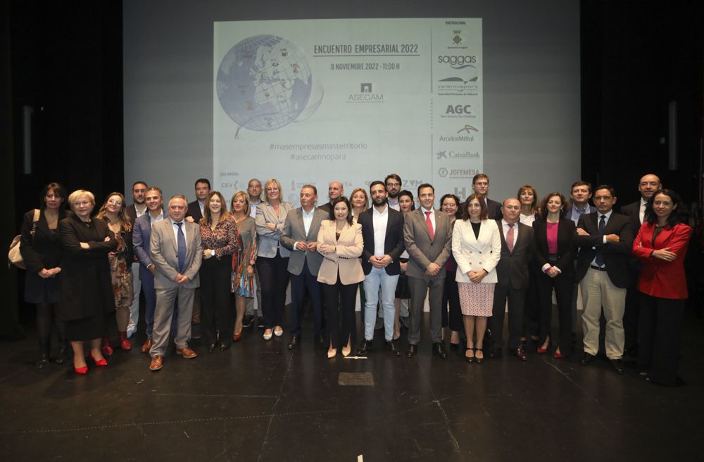 Encuentro Empresarial 2022, organizado por ASECAM en Sagunt. Intervenciones y clausura.