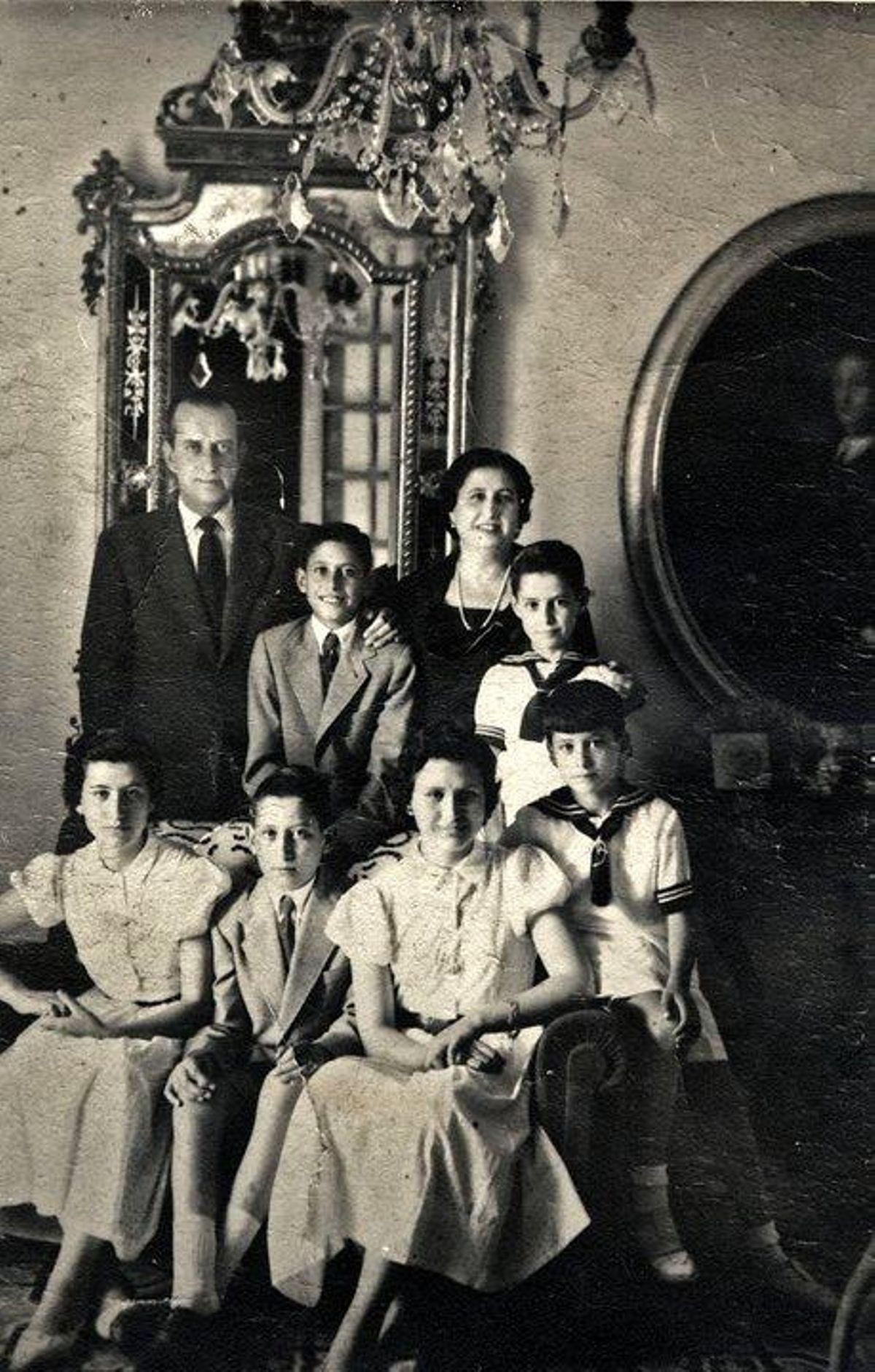 Foto familiar de Los Candela.