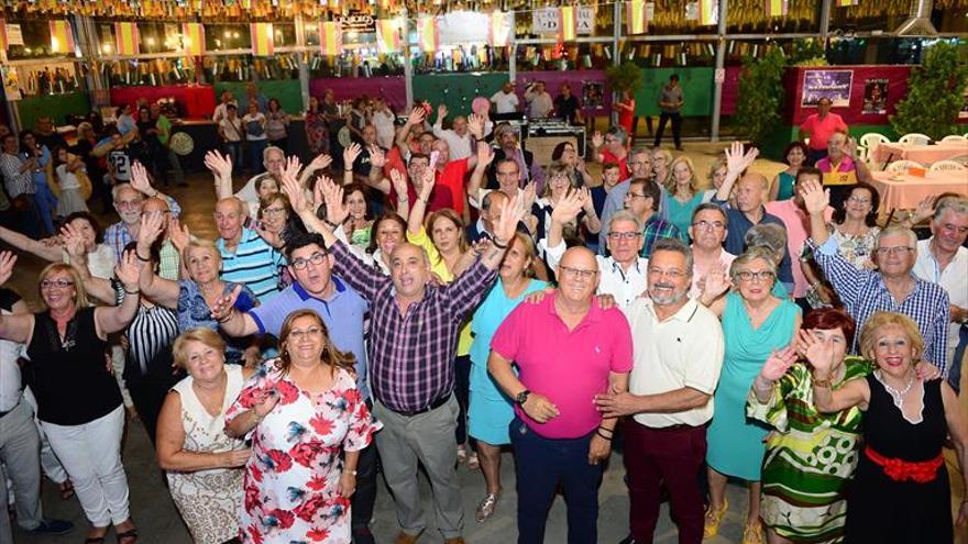 Lleno en el día grande de la feria