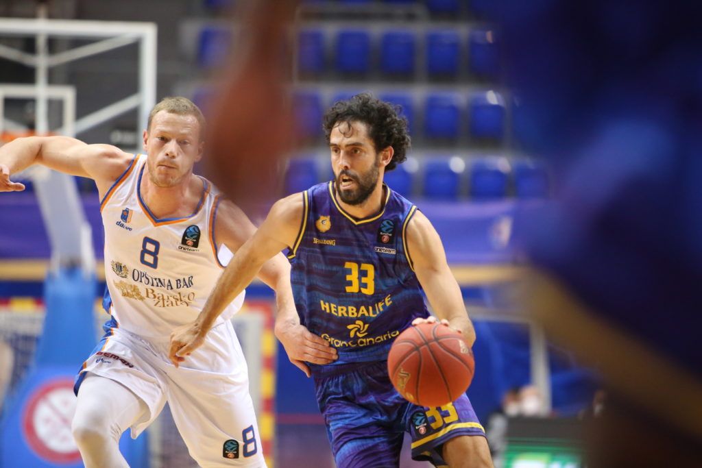 Partido entre el Mornar Bar-Herbalife Gran Canaria