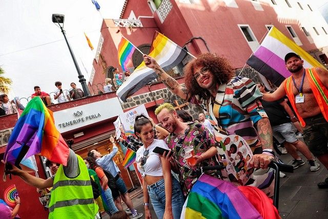 Manifestación insular del Orgullo LGTBI en Puerto de la Cruz