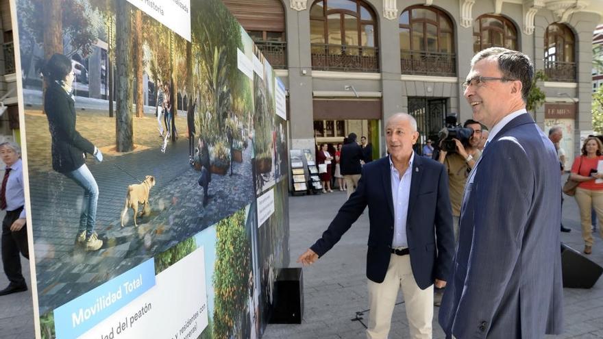 Murcia tendrá un paseo peatonal de 14.000 metros cuadrados