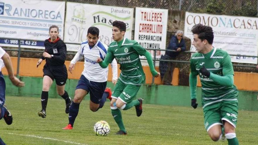 El Arenteiro completó una gran segunda parte en Espiñedo. // I. Osorio