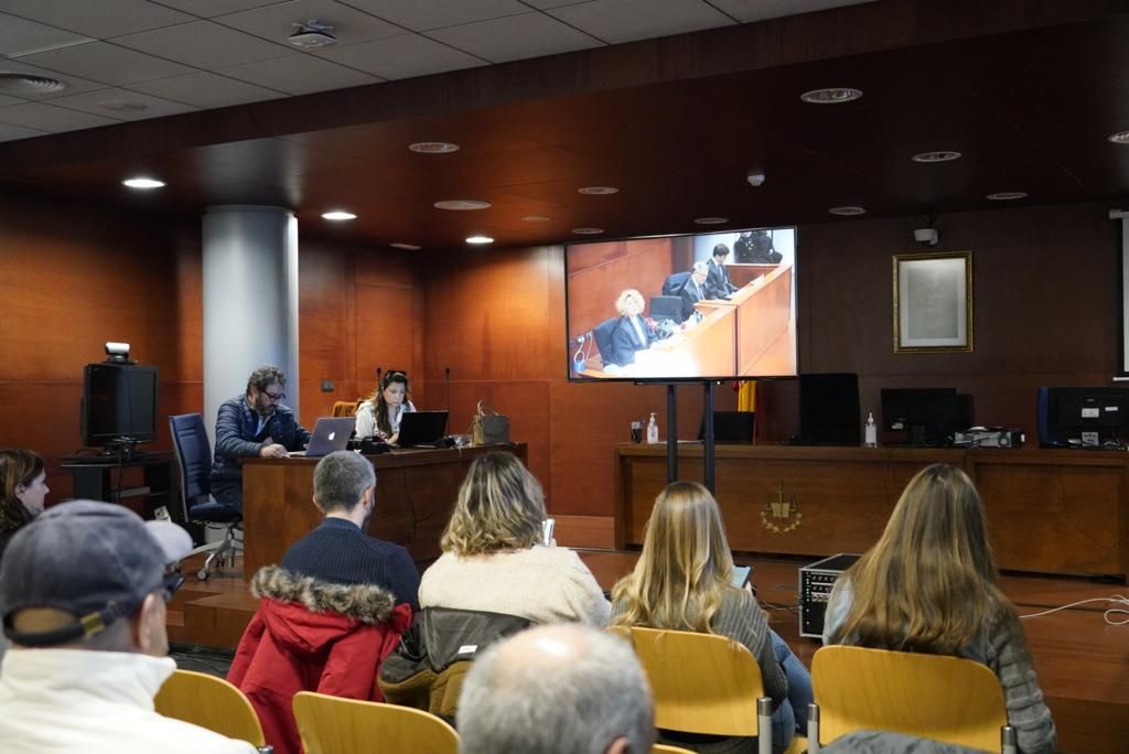 Primeras imágenes de la sala donde se juzgado el caso Atrio