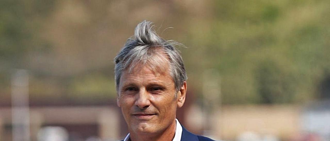 Viggo Mortensen, el pasado jueves  en San Sebastián.