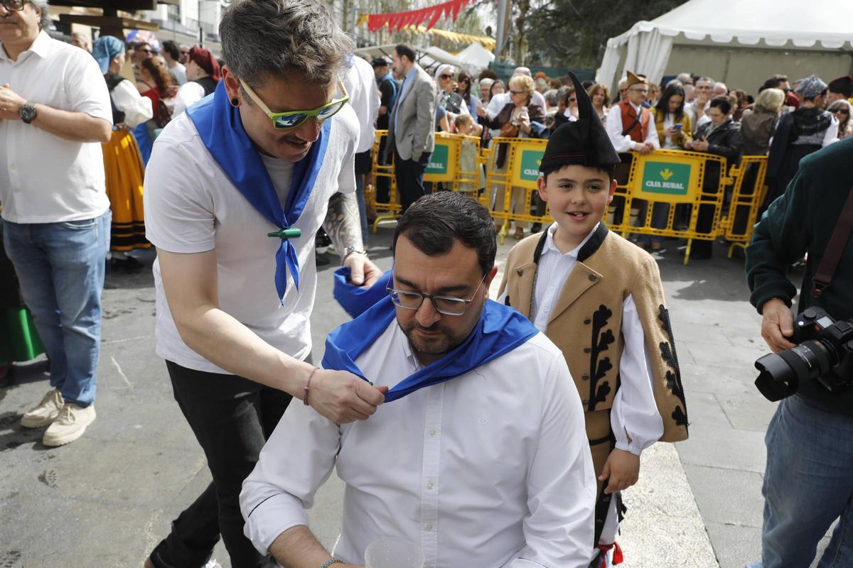 En imágenes: la fiesta de Güevos Pintos toma Pola de Siero