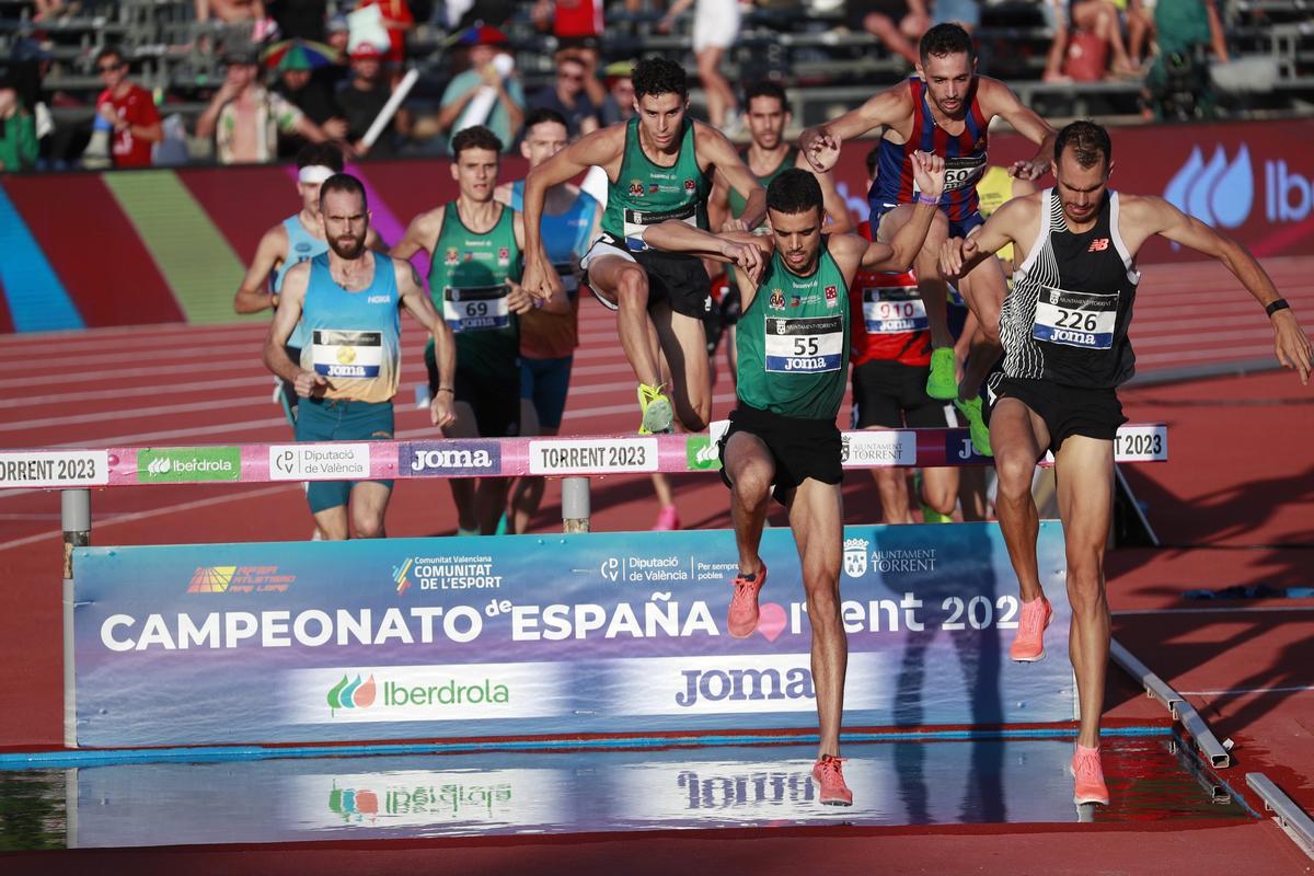 Imagen del Campeonato de España Absoluto al Aire Libre, celebrado el pasado mes de julio en el Centro Deportivo Parc Central (Torrent).