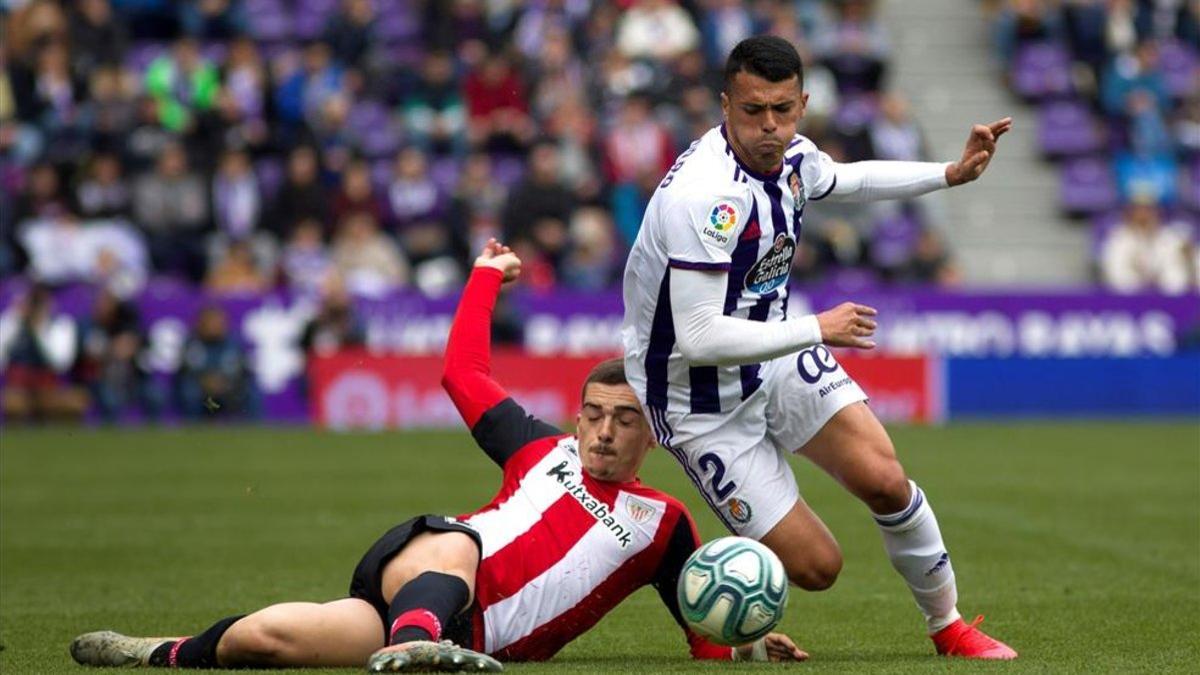 Pedro Porro ha jugado cedido en el Valladolid