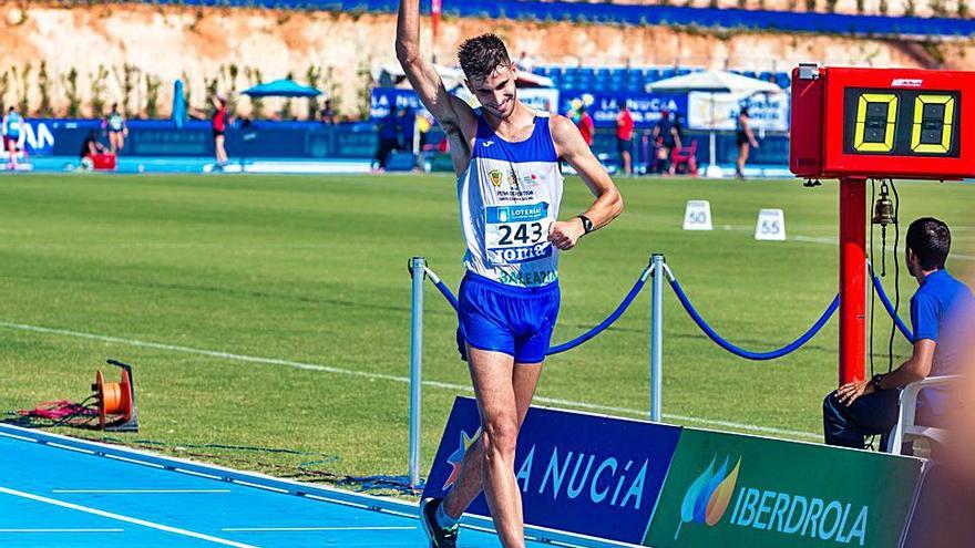  Marc Tur, plata con España en la Copa de Europa 2019.  EFE