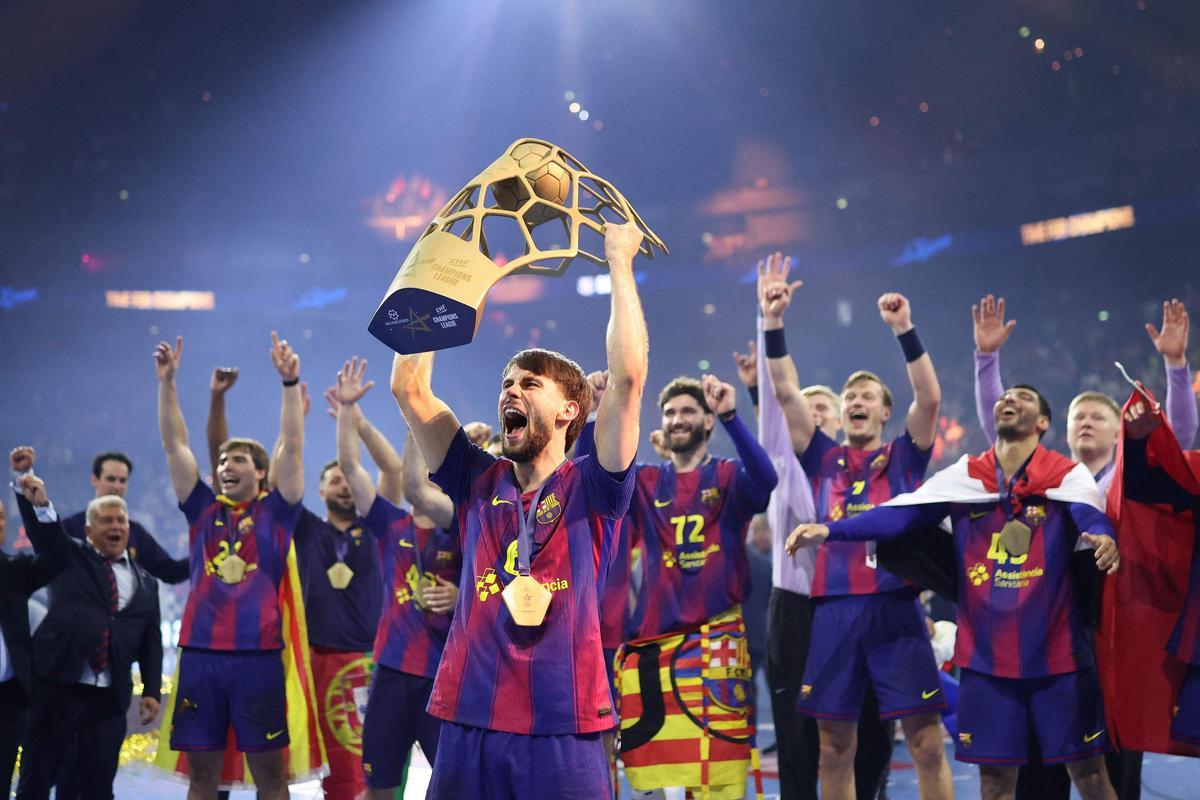 El FC Barcelona de handbol se corona campeón de la Champions League en Colonia