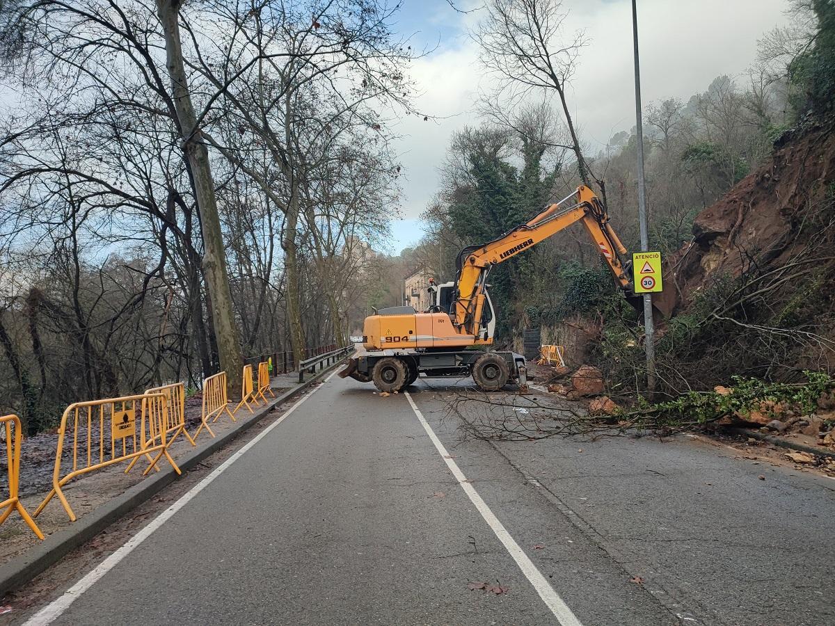 L'actuació ha començat aquest dimecres matí.