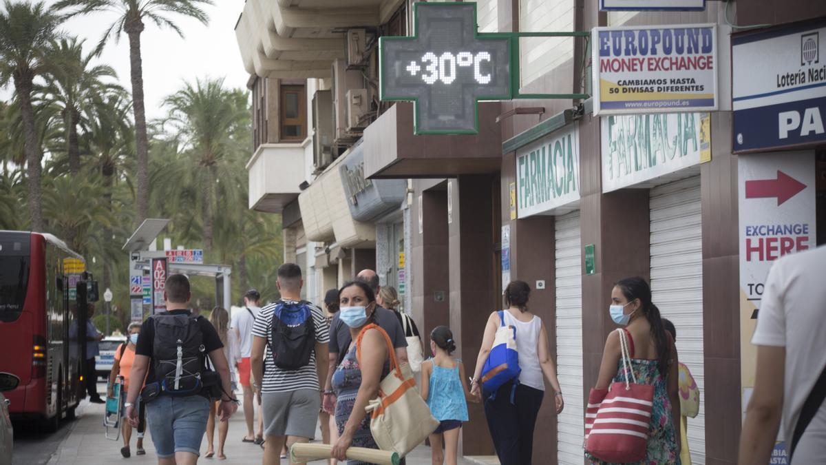 Ola de calor en Alicante