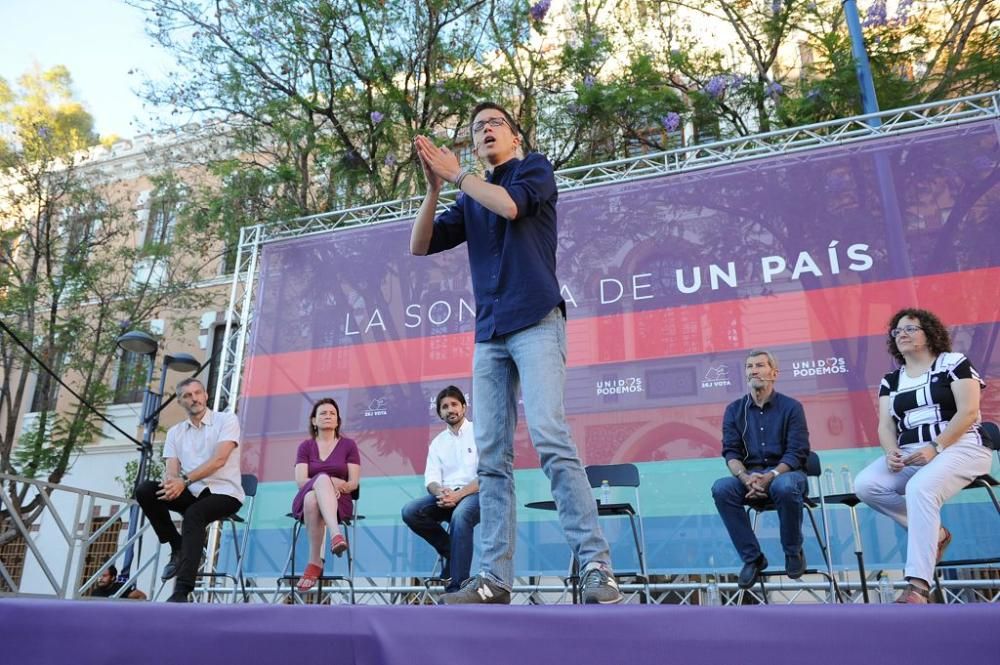 Mitin de Íñigo Errejón en Murcia