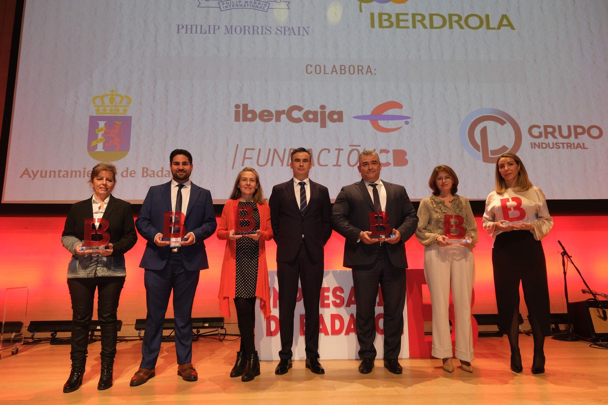 Las imágenes de los XII Premios Empresario de Badajoz