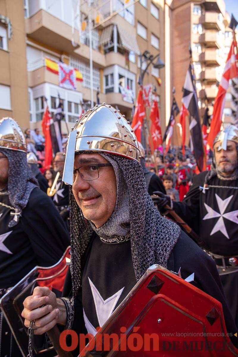 Procesión de subida a la Basílica en las Fiestas de Caravaca (Bando Cristiano)