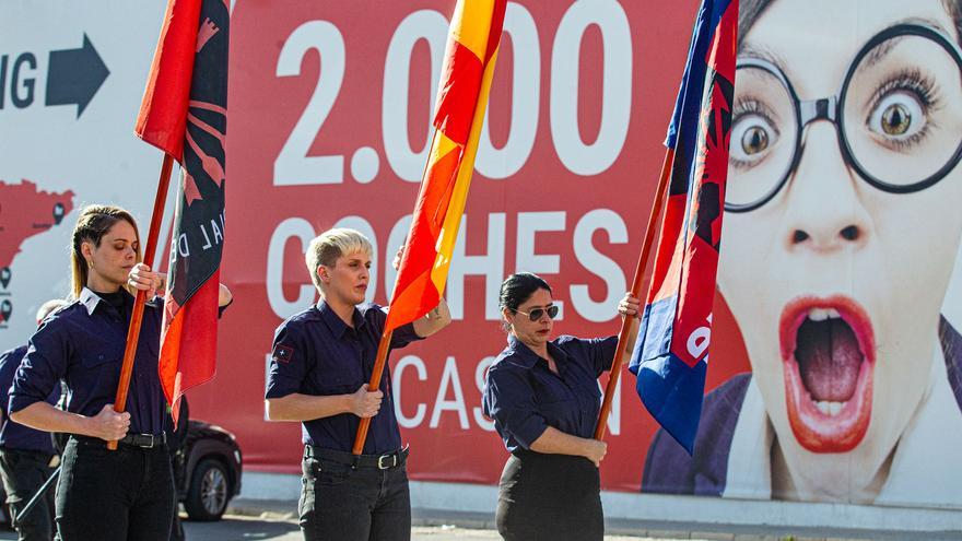 La Falange realiza su homenaje a Primo de Rivera en Alicante