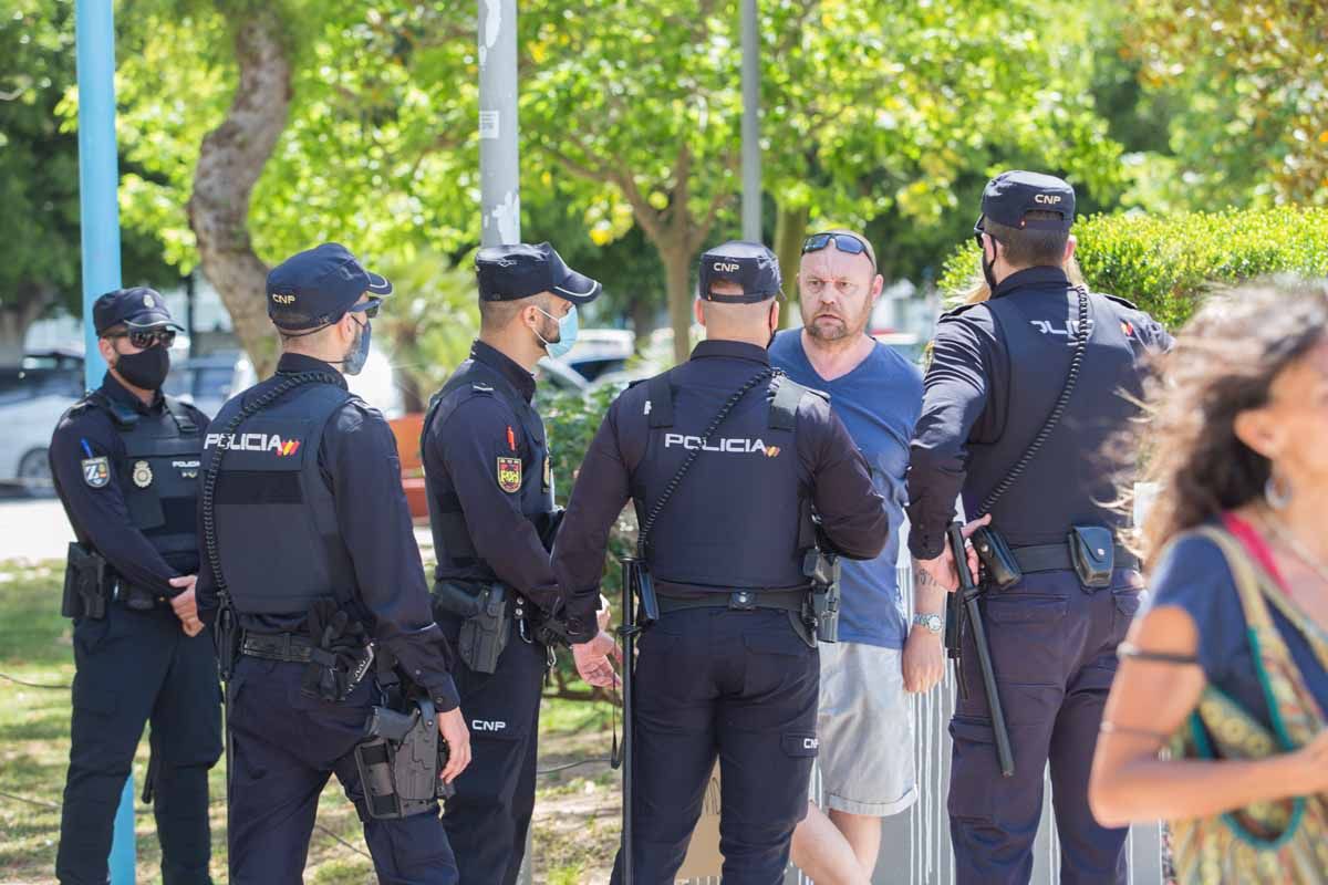 Manifestación Ibiza Respira en Ibiza