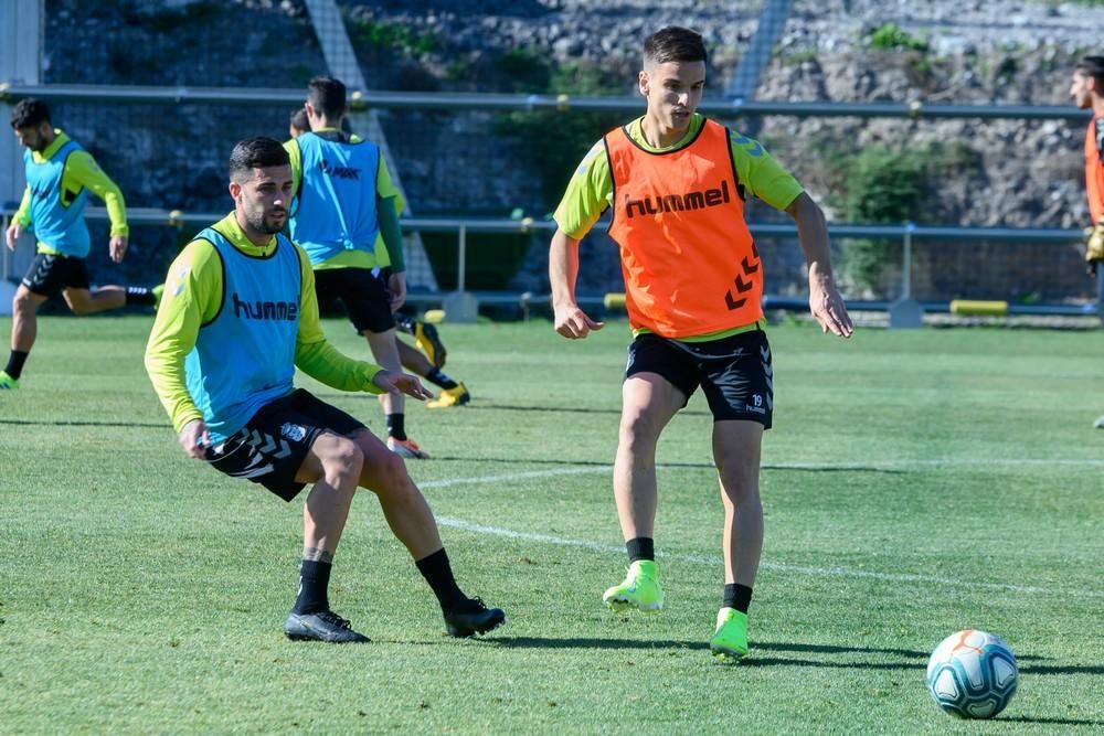 Entrenamiento de la UD Las Palmas previo al derby canario