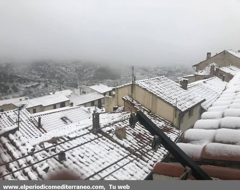 Nieve en el interior de Castellón