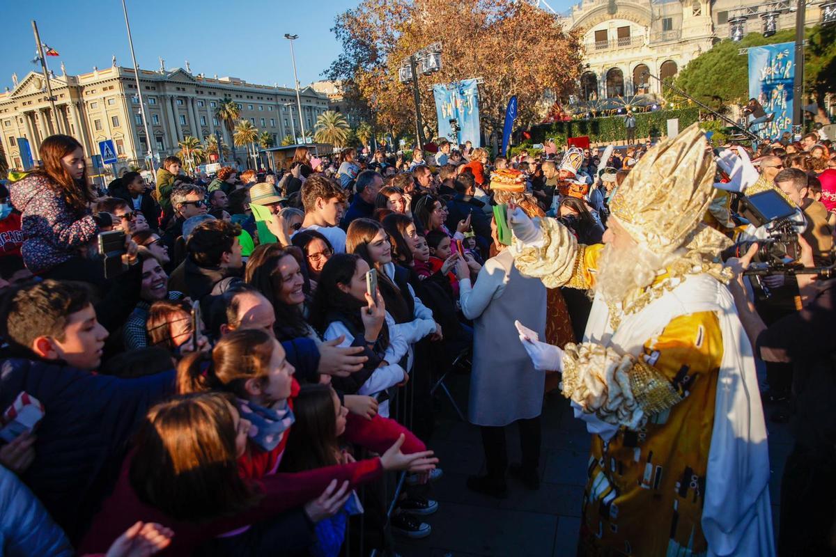 La Cabalgata vuelve a llenar de magia Barcelona.