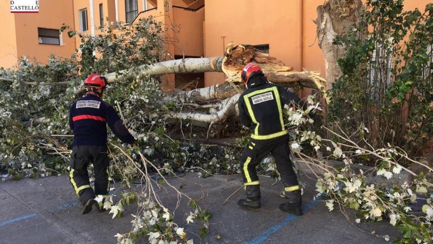 Amplían la alerta naranja por fuertes vientos a toda la provincia de Castelló