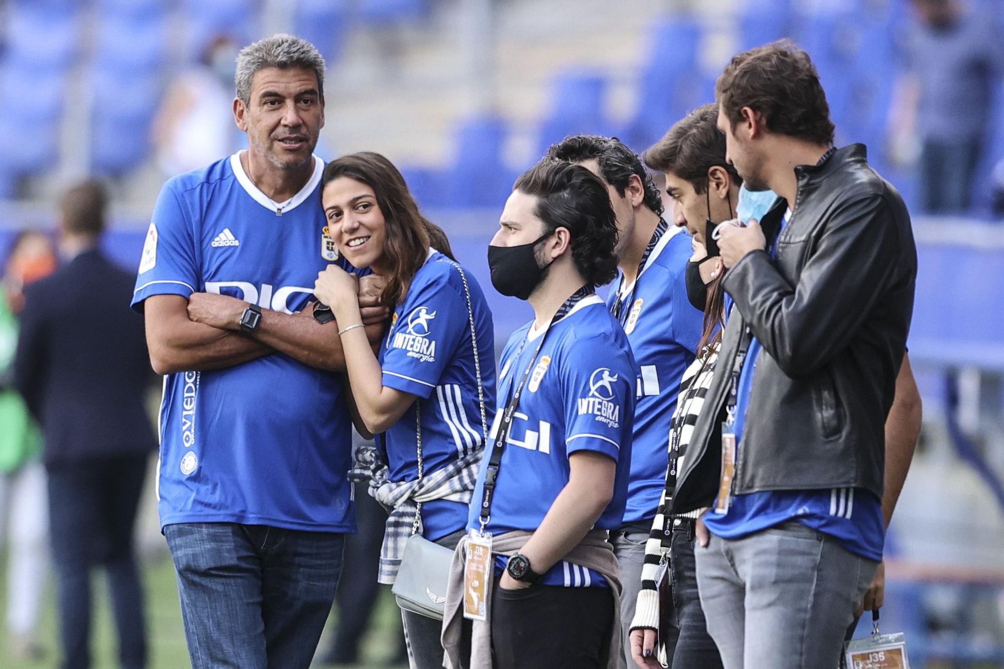 Los mejores momentos del Real Oviedo - Leganés, que ha contado con la presencia de Arturo Elías en el césped