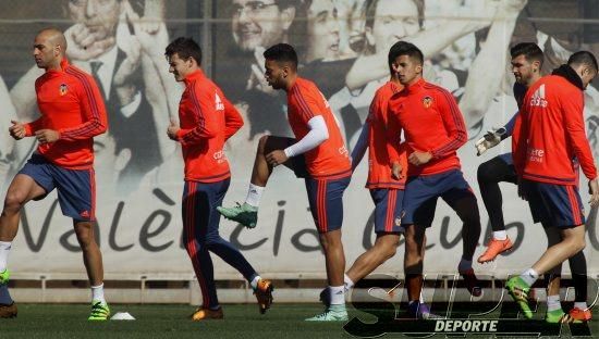 Entrenamiento del Valencia CF