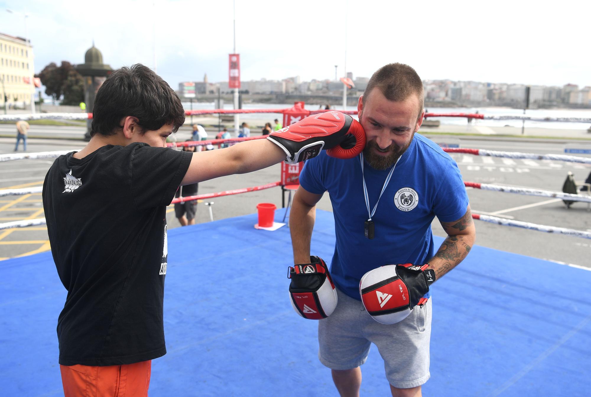 Día del Deporte en la calle de A Coruña