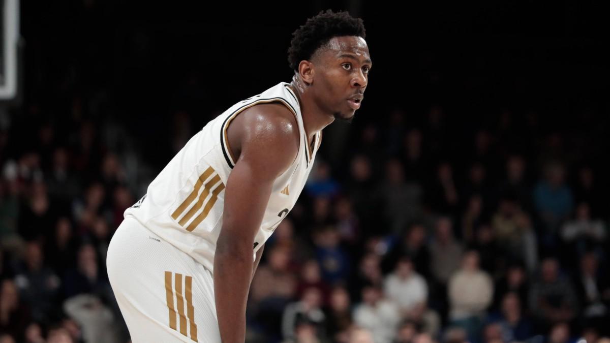 McKinley Wright IV, en el Barça - Dubai de Euroliga